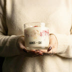 Agnes + Cat Botanical Soy Wax Candle - Roses of Sawrey