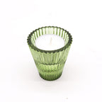 Flip Dinner Candle / Tealight Holder - Garden Jade