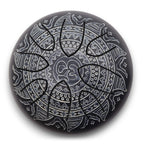 Hapi Drum Om Mandala Engraved - 16cm