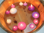 Large Floating Candle - Lavender