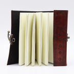 Two Dragons- Esoteric Notebook - Antique Grey - 200 pages  Stich Edge- 17.5x12.5x3cm