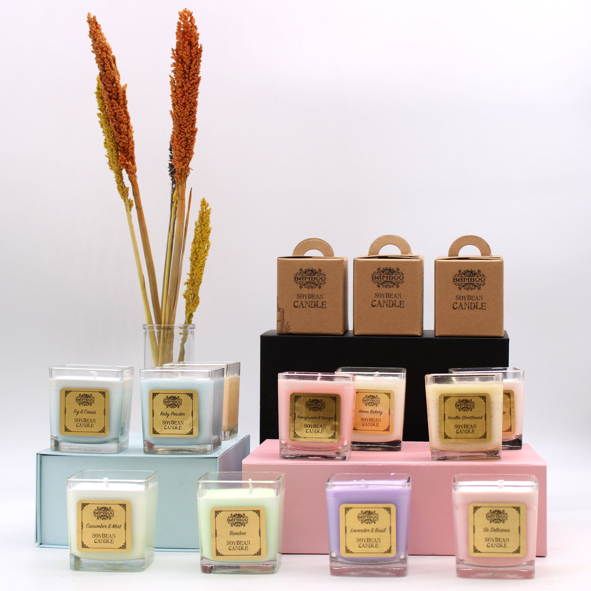 Soybean Jar Candles - Lily & Jasmine