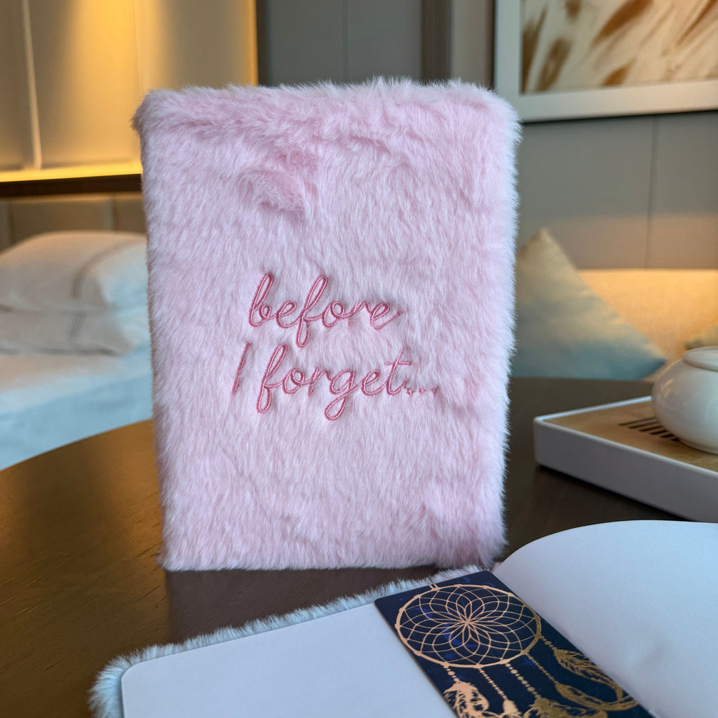 Soft Book Dream Journal - 80 pages - Before I Forget