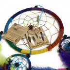 Bali Dreamcatchers - Medium Round - Rainbow