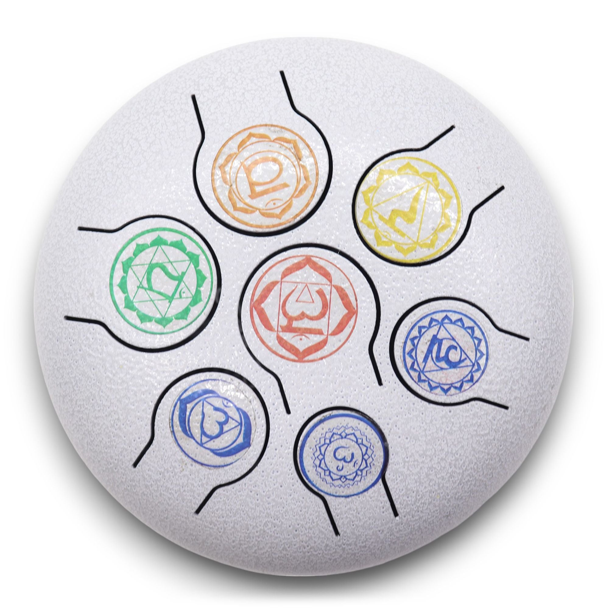 Med Hapi Drum 7 Chakra - 17x13cm